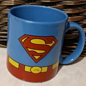 EUC TM And DC Comics Superman Coffee Cup Mug 18 Ozs. #101